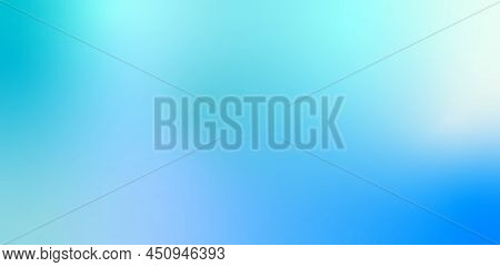 Gradient Blue Abstract Background, Applicable For Website Banner, Poster Sign Corporate Business, So