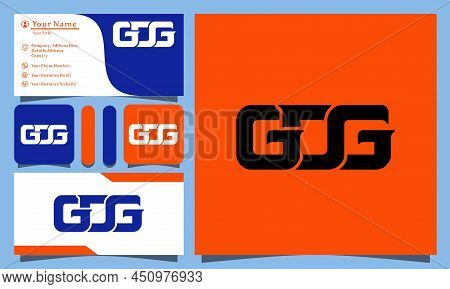 Initial Letter Gdg. Abstract Letter Gdg, Gd, Dg Logo Design Template