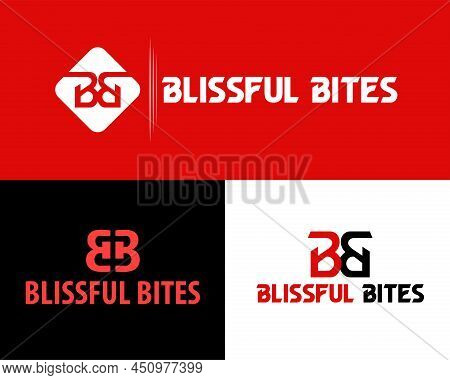 Initial Bb Letter Logo Design. Creative Vector Illustration With Letter B