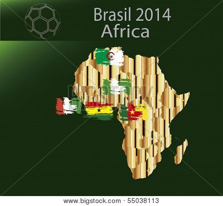 Brazil 2014 Team Africa