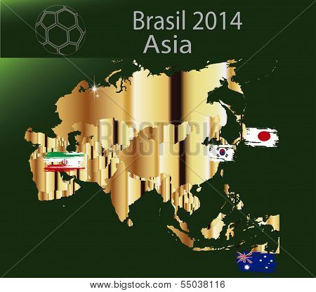 Brazil 2014  Team asia