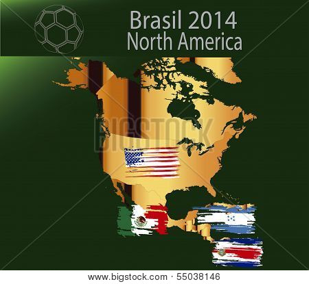 Brazil 2014 Team north america