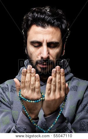 Western Muslim Praying