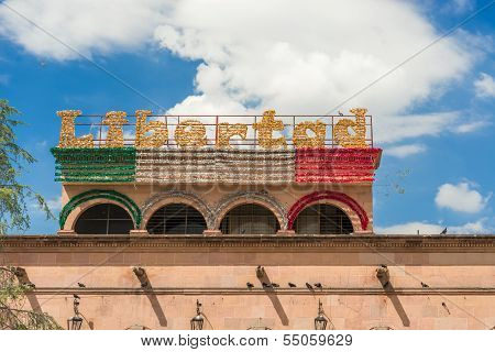 Street Decoration In Saltillo Mexico