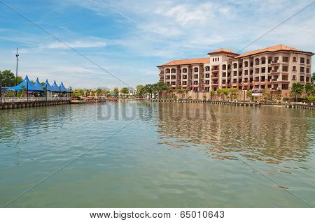 Landscape Along Malacca River