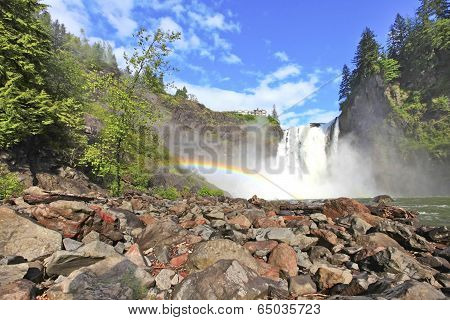 Snoqualmie Waterfall. Washington State