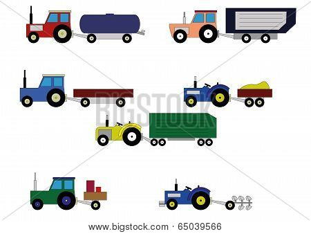 Children's tractors