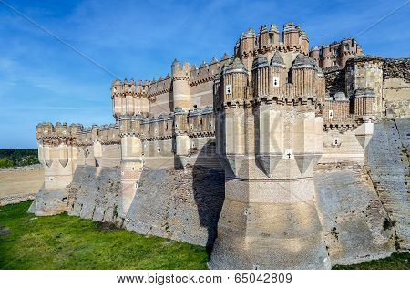 Coca Castle, Castillo De Coca In Segovia Province