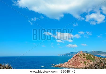 Huge Clouds Over Porticciolo