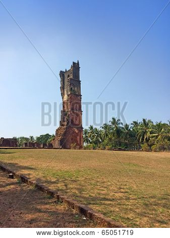 Augustine ruins in Old Goa India.