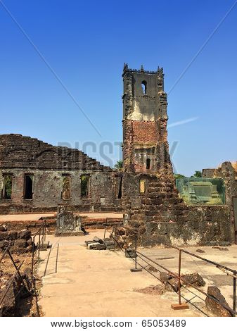 Augustine ruins in Old Goa India