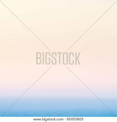 Smooth Abstract Gradient Background In Pastel Colors. Defocused Abstract Texture Background, Horizon