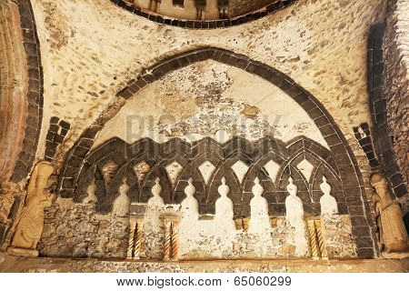 Architectural detail in Ravello, Amalfi Coast, Italy, Europe