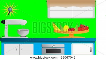 Mid Century Modern Kitchen