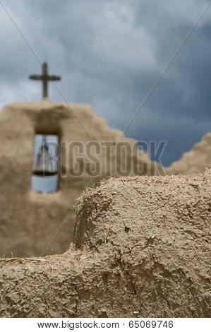 San Lorenzo De Picuris Church In New Mexico