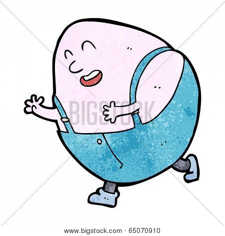 cartoon humpty dumpty egg character