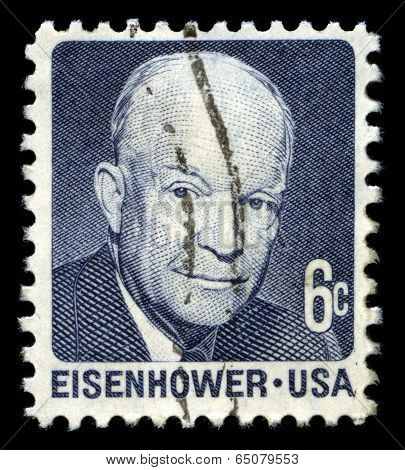 Dwight D Eisenhower Us Postage Stamp