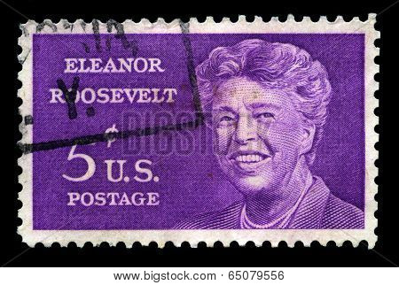 Eleanor Roosevelt Us Postage Stamp