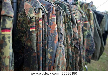 Close-up Of German Uniform.