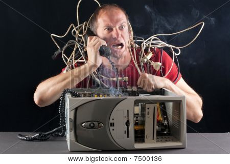 Man Computer Problem