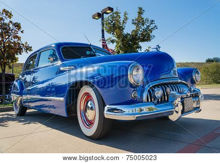 Blue 1947 Buick Super Classic Car