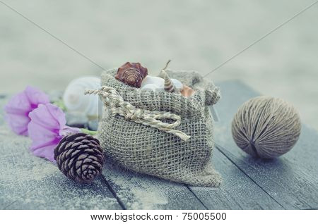 Memories From The Sea For Postcard Or Poster