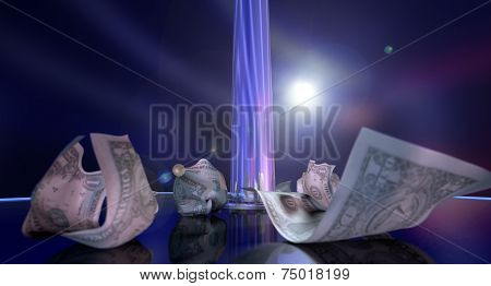 Stripper Tips On Stage