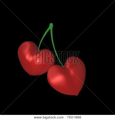 Corazones de cereza