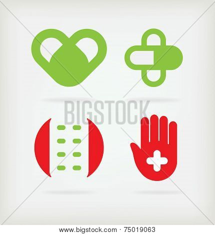 Four logo for pharmacy