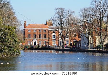 Minster Pool and House, Lichfield.