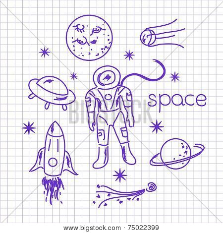 Space vector objects