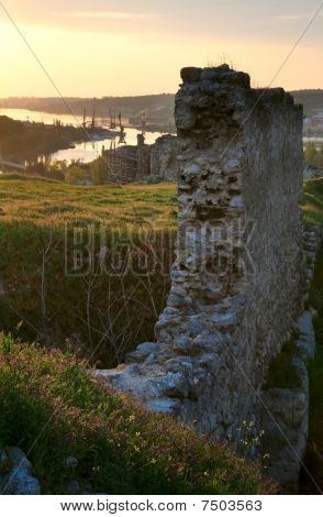 Krim Festung sunset View (Ukraine)