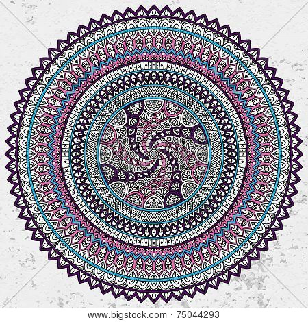 Mandala. Round Ornament Pattern