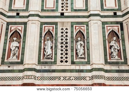 Detail Of The Giotto Bellfry