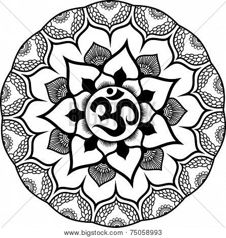 Mandala. Round Ornament Pattern