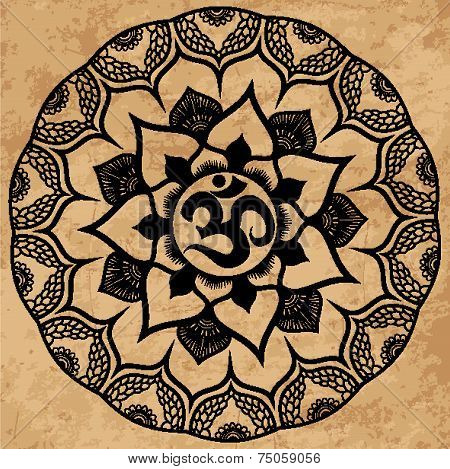 Mandala. Round Ornament Pattern