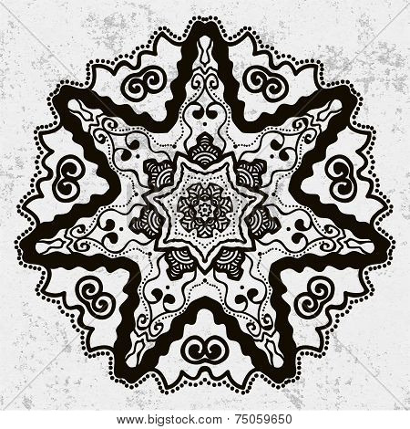 Mandala. Round Ornament Pattern