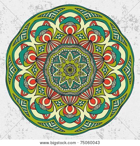 Mandala. Round Ornament Pattern