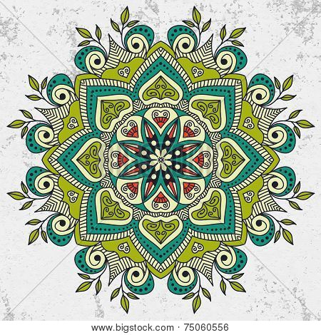 Mandala. Round Ornament Pattern
