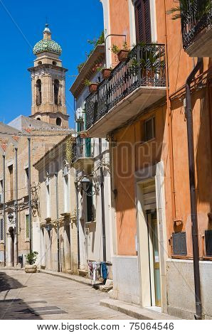Alleyway. San Severo. Puglia. Italy.