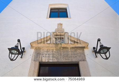 Church of St. Maria della Pieta. San Severo. Puglia. Italy.