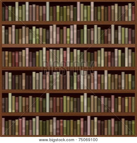 Bookshelf Generated Hires Texture