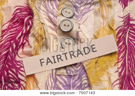 Koncept Fair Trade oblečení