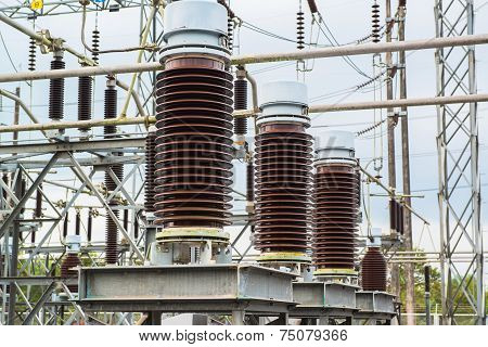 Power station for making electric energy