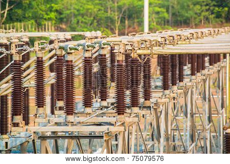 Power station for making electric energy