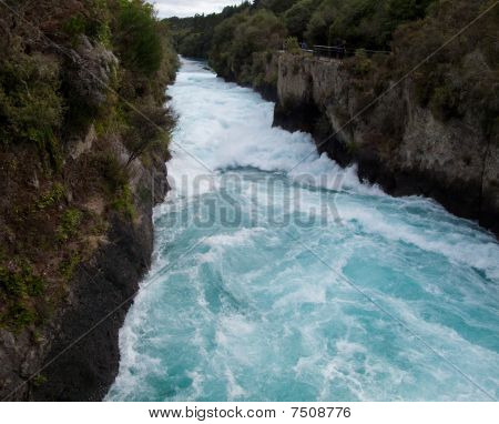 Huka Falls In Nuova Zelanda
