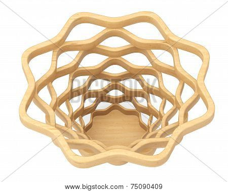 Closeup Wicker Basket