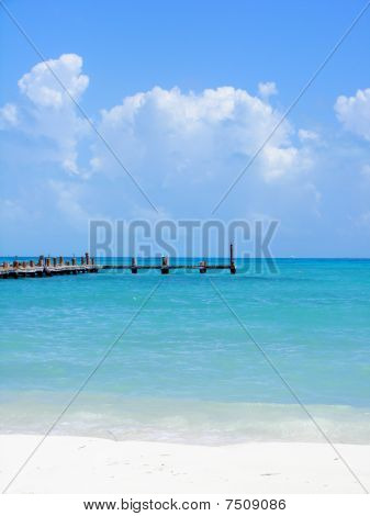 ชายหาดทะเลแคริบเบียน