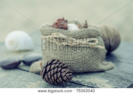 Memories From The Sea For Postcard Or Poster