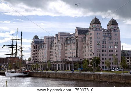 Panoramic view of Oslo city